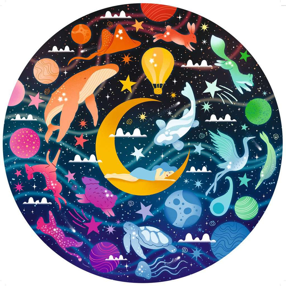 Dreams "Circle of Colors" 500 Piece Round Jigsaw Puzzle Ravensburger (ONLINE ORDER ONLY)
