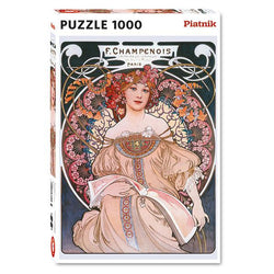 Dreams by Mucha 1000 Piece Jigsaw Puzzle Piatnik (ONLINE ORDER ONLY)