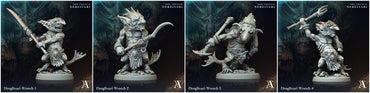 3D Printed Archvillain Games Dreglivari Wretch The Trench Nereivari Archvillain Society Vol XXXV 28 32mm D&D (Online Only)