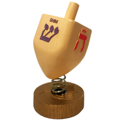 Hanukkah Menorah and Dreidel Bobbles (ONLINE ORDER ONLY)