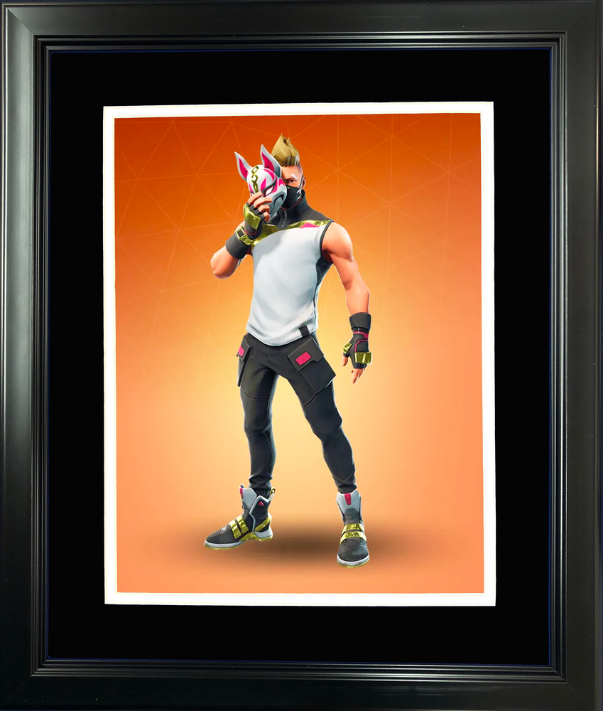 Framed Drift Legendary Fortnite Skin 11"x14" Video Game Photo (ONLINE ORDER ONLY)