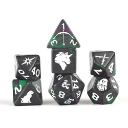 D&D Adventure Dice Set - Legend of Drizzt Edition | 16pc Collection (ONLINE ORDER ONLY)