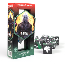 D&D Adventure Dice Set - Legend of Drizzt Edition | 16pc Collection (ONLINE ORDER ONLY)