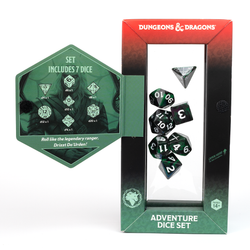 D&D Adventure Dice Set - Legend of Drizzt Edition | 16pc Collection (ONLINE ORDER ONLY)