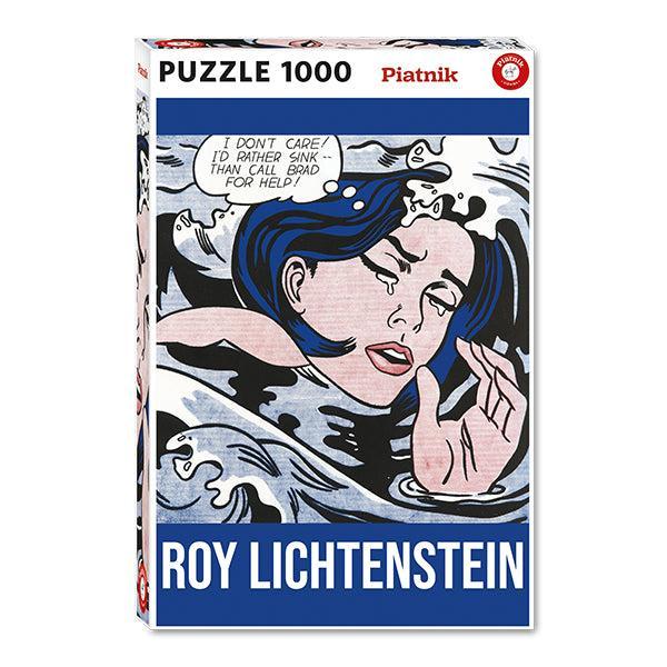 Drowning Girl by Lichtenstein 1000 Piece Jigsaw Puzzle Piatnik (ONLINE ORDER ONLY)