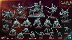 3D Printed Archvillain Games Demonstar The Breach - Helljaw Hound 28mm 32mm D&D (Online Only)