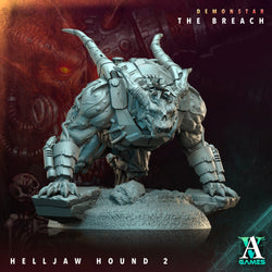 3D Printed Archvillain Games Demonstar The Breach - Helljaw Hound 28mm 32mm D&D (Online Only)