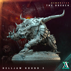 3D Printed Archvillain Games Demonstar The Breach - Helljaw Hound 28mm 32mm D&D (Online Only)