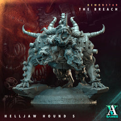 3D Printed Archvillain Games Demonstar The Breach - Helljaw Hound 28mm 32mm D&D (Online Only)