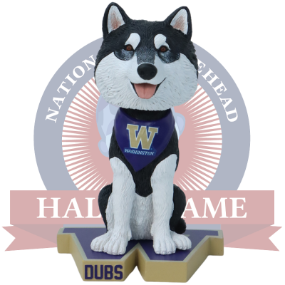 Dubs Washington Huskies Live Husky Bobblehead (ONLINE ORDER ONLY)