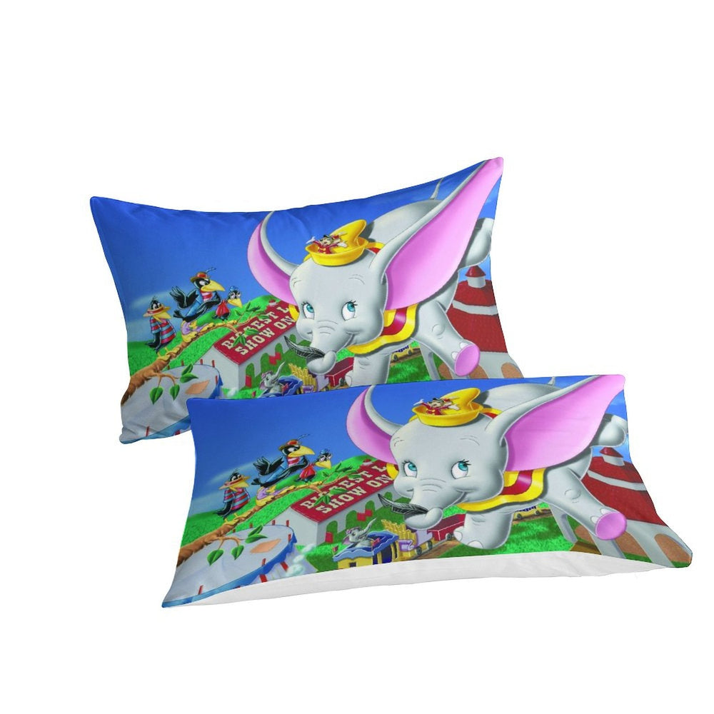 Dumbo Pattern Bedding Set Quilt Duvet Cover Without Filler (Online Order Only)