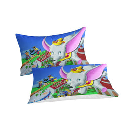 Dumbo Pattern Bedding Set Quilt Duvet Cover Without Filler (Online Order Only)