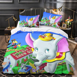 Dumbo Pattern Bedding Set Quilt Duvet Cover Without Filler (Online Order Only)