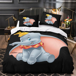 Dumbo Pattern Bedding Set Quilt Duvet Cover Without Filler (Online Order Only)
