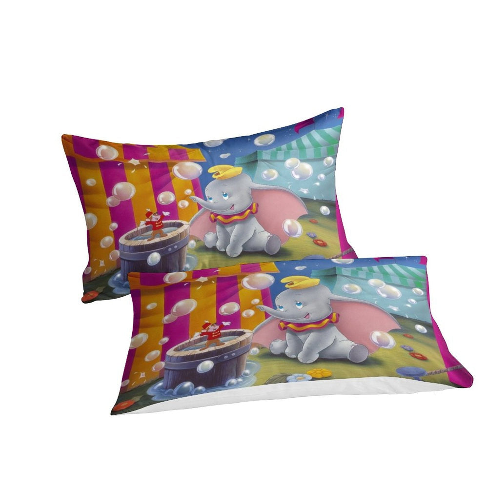 Dumbo Pattern Bedding Set Quilt Duvet Cover Without Filler (Online Order Only)