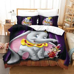 Dumbo Pattern Bedding Set Quilt Duvet Cover Without Filler (Online Order Only)