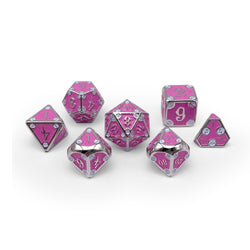 Dungeon Delve - Arcane Trap 7 Piece RPG set Alloy Metal Dice (Online Only)