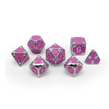Dungeon Delve - Arcane Trap 7 Piece RPG set Alloy Metal Dice (Online Only)