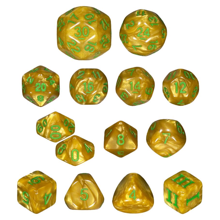 Dungeon Crawl Classics: Dungeon Dice - Dungeon Denizens (14-Set) (ONLINE ORDER ONLY)