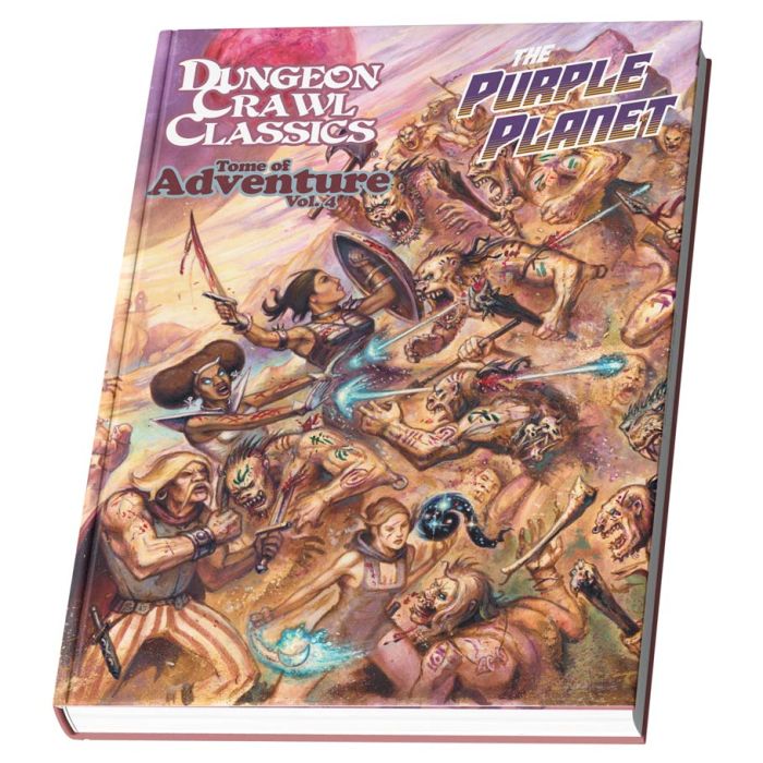 Dungeon Crawl Classics: Tome of Adventure Volume 4 - The Purple Planet (ONLINE ORDER ONLY)