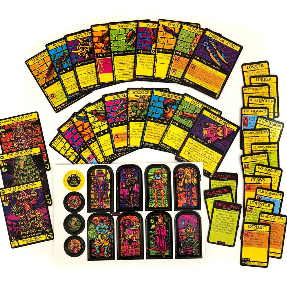 Dungeon Degenerates: Freaks & Psychos Expansion (ONLINE ORDER ONLY)