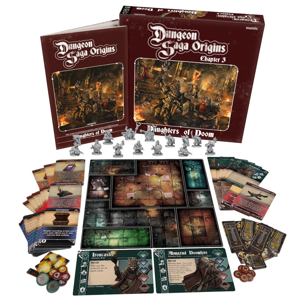 Dungeon Saga Origins: Daughters of Doom Expansion (ONLINE ORDER ONLY)