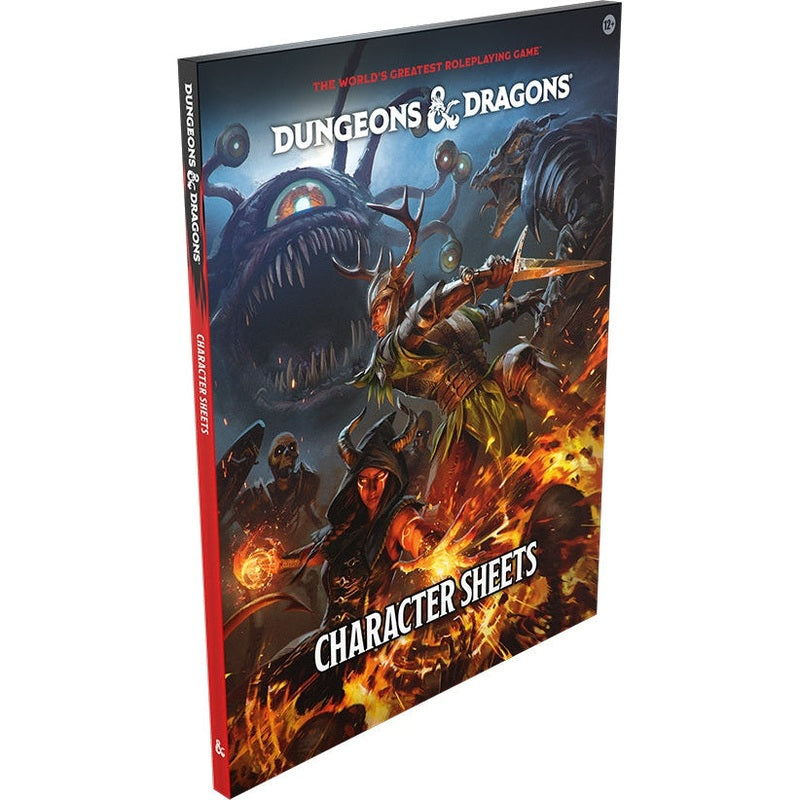 Dungeons & Dragons RPG: Character Sheets (2024) (ONLINE ORDER ONLY)