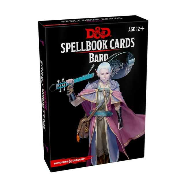 D&D Spellbook Cards: Bard (ONLINE ORDER ONLY)