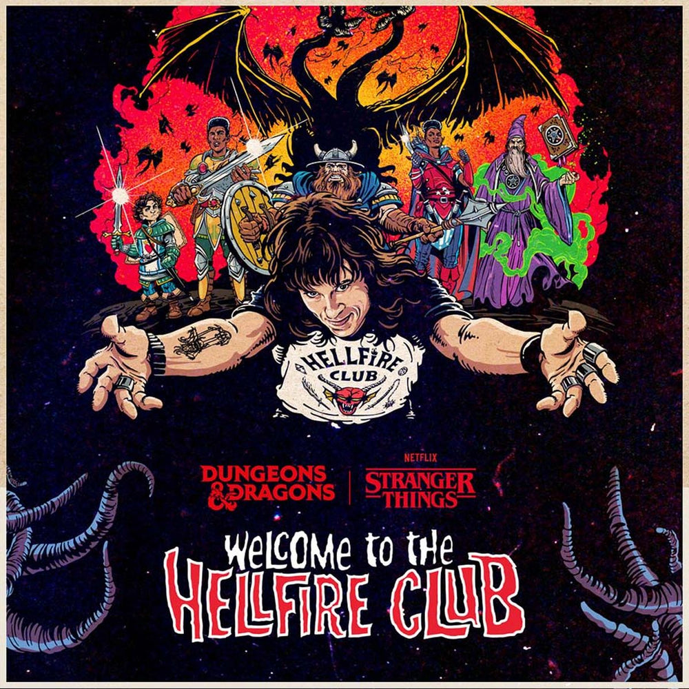 Dungeons and Dragons: Stranger Things: Welcome to Hellfire Club Starter Set (ONLINE ORDER ONLY)
