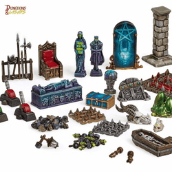 Dungeons & Lasers: Fantasy Customization Bits (ONLINE ORDER ONLY)