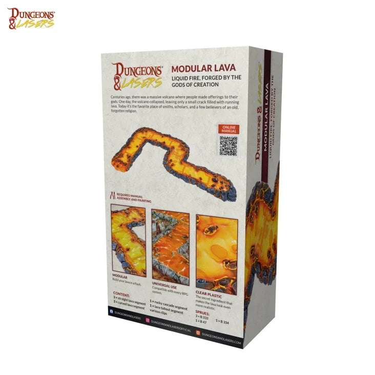 Dungeons & Lasers: Modular Lava (ONLINE ORDER ONLY)