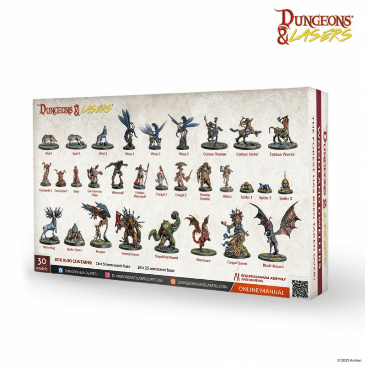Dungeons & Lasers: Woodland Dwellers (ONLINE ORDER ONLY)