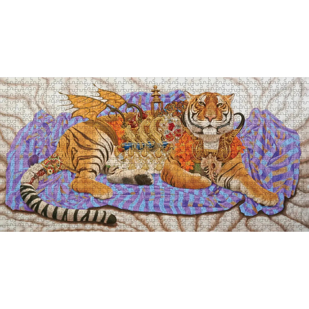 Durga's Tiger 1000 Piece Jigsaw Puzzle Pomegranate (ONLINE ORDER ONLY)