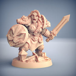 3D Printed Artisan Guild Dwarven Defenders Set (Modular) Dwarven Defenders Set 28mm 32mm (Online Only)