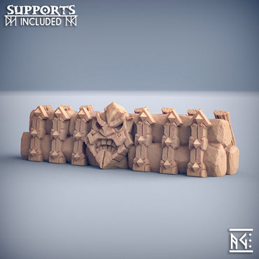 3D Printed Artisan Guild Dwarven Emplacement Dwarven Oathbreakers 28mm 32mm (Online Only)