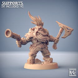 3D Printed Artisan Guild Dwarven Oathbreaker Dwarven Oathbreakers 28mm 32mm (Online Only)