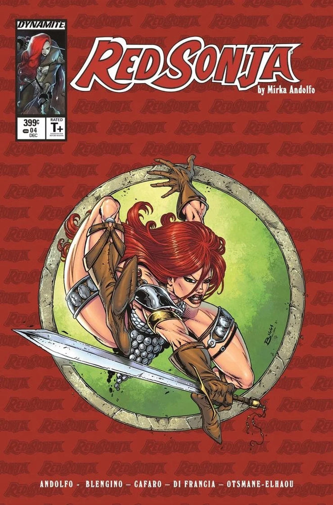 Red Sonja (2021) #4 L Jason Biggs McFarlane Homage FOC Bonus Variant (12/08/2021) Dynamite (ONLINE ORDER ONLY)