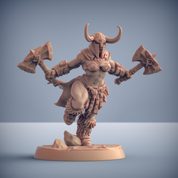 3D Printed Artisan Guild Modular Dragonpeak Barbarians Dragonpeak Barbarians 28mm 32mm (Online Only)