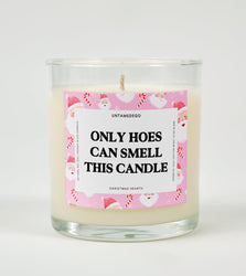Only Hoes Can Smell This Candle | Funny Candle (ONLINE ORDER ONLY)
