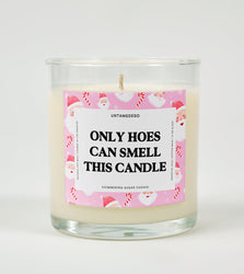 Only Hoes Can Smell This Candle | Funny Candle (ONLINE ORDER ONLY)