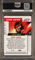 Graded 2024 Leaf Web Exclusives Dylan Crews #38 Anime Nation Series 2 Pink /10 Baseball Card PSA 8 Near Mint (ONLINE ORDER ONLY)