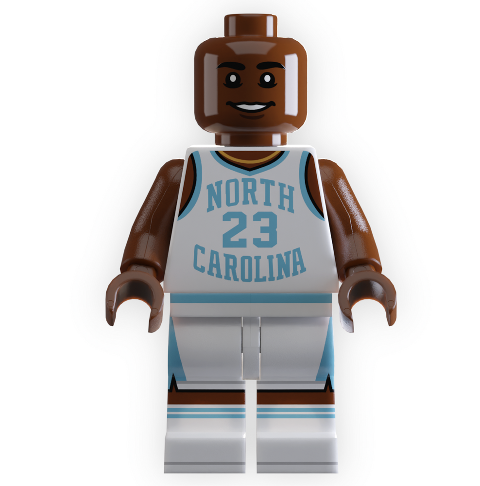 MJ #23 UNC Basketball Player Minifig (ONLINE ORDER ONLY)