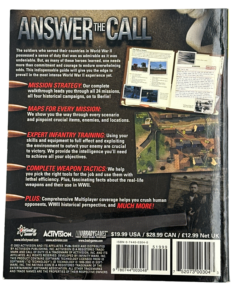 Call of Duty Official Strategy Guide (Brady Games) (Online Order Only)