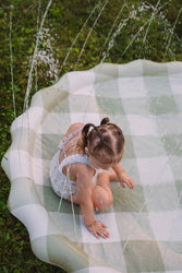 Green Gingham Splash Pad (ONLINE ORDER ONLY)