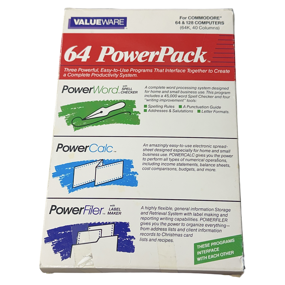Commodore 64 Power Pack - Commodore 64 / 128 (ONLINE ORDER ONLY)