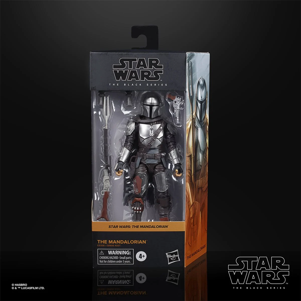 Star Wars: The Black Series - The Mandalorian (Beskar Armor) (The Mandalorian) 6-Inch Action Figure (ONLINE ORDER ONLY)