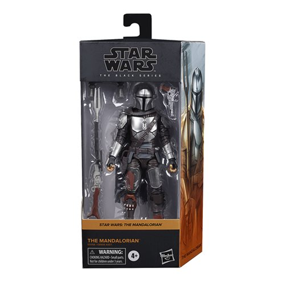 Star Wars: The Black Series - The Mandalorian (Beskar Armor) (The Mandalorian) 6-Inch Action Figure (ONLINE ORDER ONLY)