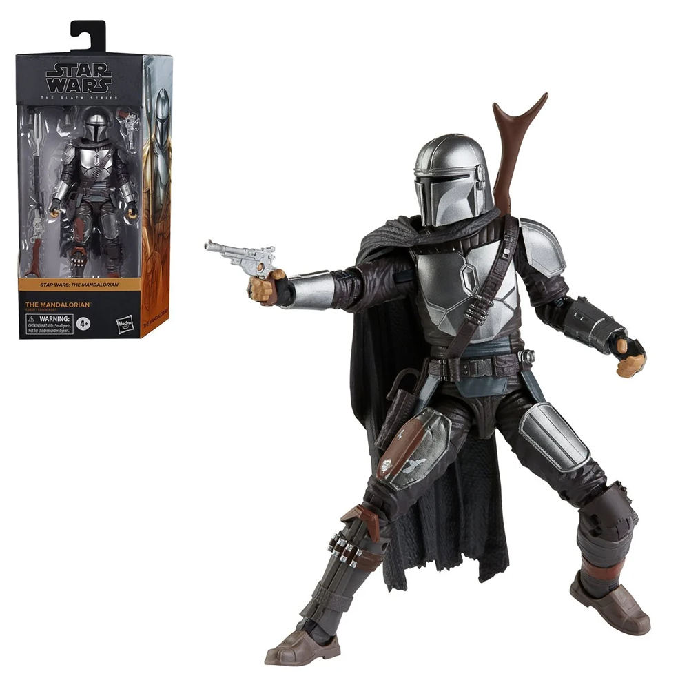 Star Wars: The Black Series - The Mandalorian (Beskar Armor) (The Mandalorian) 6-Inch Action Figure (ONLINE ORDER ONLY)