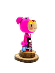 Alina Chau - Pink Gloomy - Artwork - Gloomy Bear Exhibition (ONLINE ORDER ONLY)