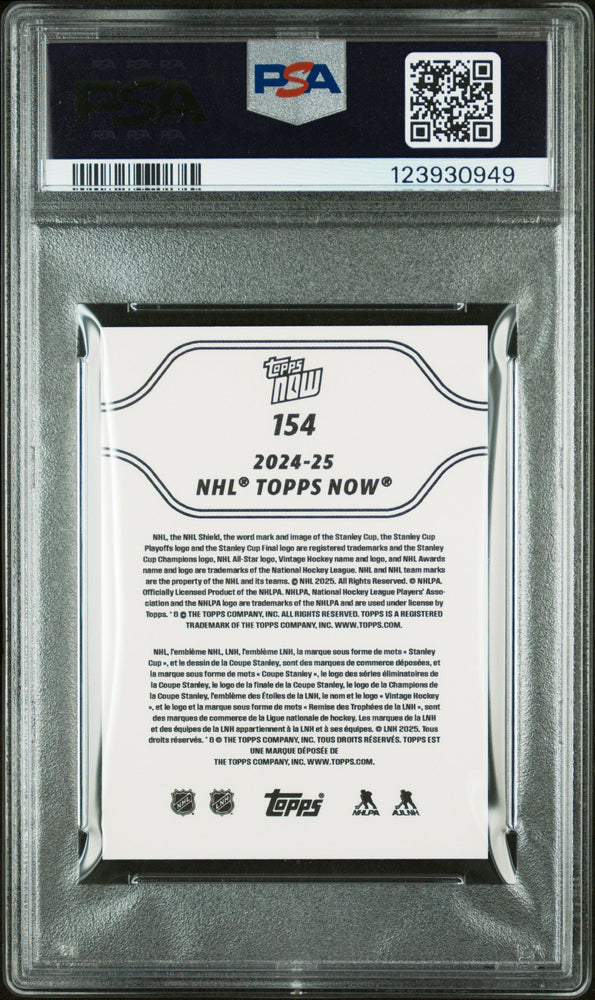 Graded 2024 Topps Now Alex Ovechkin #154 Stickers Hockey Card PSA 9 Mint (ONLINE ORDER ONLY)
